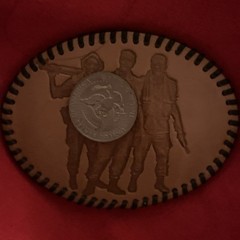 Vintage Leather Military Soldiers Belt Buckle Viet Nam Veterans Marines Army