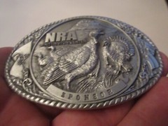 NRA WITTINGTON CENTER SPONSOR BELT BUCKLE – GW-12