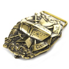 Belt buckle « Templar »; knight order belt buckle; Crusader Knight buckle