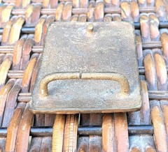 Vintage Belt Buckle Bronze Galloping Race Horse – 1960s