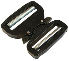 AustriAlpin 50mm Cobra Buckle Quick Release Dual Adjustable No Sew for Duty Belt