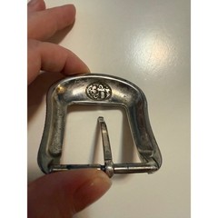 Vintage Justin Boots Silver Tone Floral Engraved Western Belt Buckle Scroll