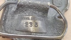 Vintage 1980 Tow Truck Wrecker Driver Belt Buckle American Buckle Co.