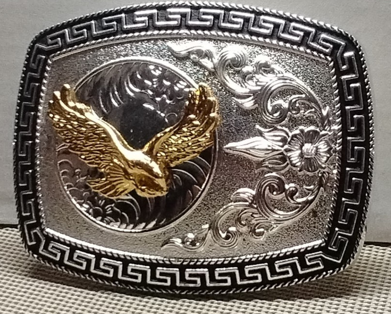 EAGLE Western Cowboy Belt Buckle Hebilla Vaquera