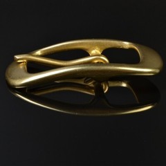 Solid Brass Belt Buckles Tongue Pin Belt Buckle Fits For 1.5 INCHES Belt