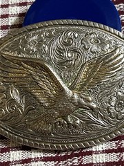 American Bald Eagle Western Belt Buckle The Heritage Collection