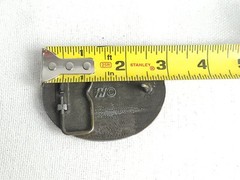 Vintage Belt Buckle Smith Gruner Sii Mining Equipment Company 1980s Brass