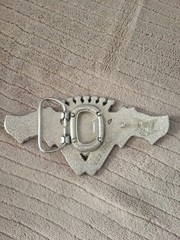 187 Inc. Cadillac Double Pistol Belt Buckle w/ bottle opener
