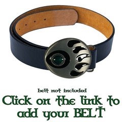 Bear Paw Claw Enamel Metal Belt Buckle Biker Native American Western Country USA