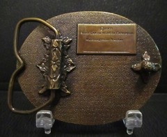 South Dakota Wildlife Federation A Pair For Joe Geese Belt Buckle 1983 SD Moisan