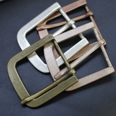 Rosepearl Metal Belt Buckle, Classic Pin Buckle for Leather Belts