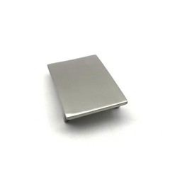 304L Stainless Steel Smooth Plain Belts Buckles 40mm Leather Craft Belt Fitting