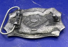 1871-1996 NRA 125th Anniversary American Flag Metal Belt Buckle-Made in USA