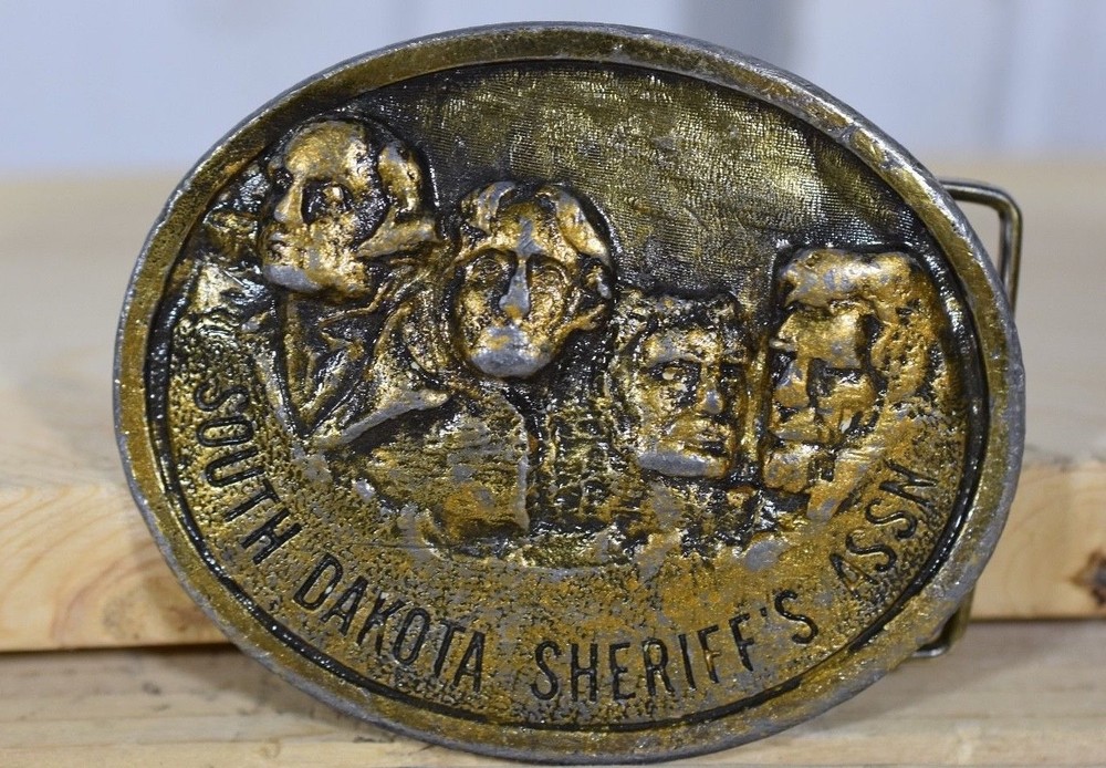 VINTAGE RETRO 25TH ANNIVERSARY MOUNT RUSHMORE SOUTH DAKOTA SHERRIF ASSOCIATION