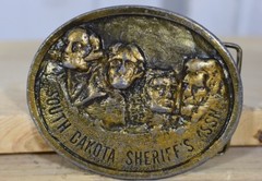 VINTAGE RETRO 25TH ANNIVERSARY MOUNT RUSHMORE SOUTH DAKOTA SHERRIF ASSOCIATION