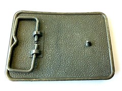 NRA Deer Hunting Belt Buckle Brass Gold Whittington Preserving Mens Unisex