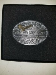 1994 NRA Golden Eagles Limited Rifle Western Belt Buckle