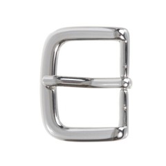 1 1/8&Prime; (30 mm) Nickel Free Single Prong Square Belt Buckle