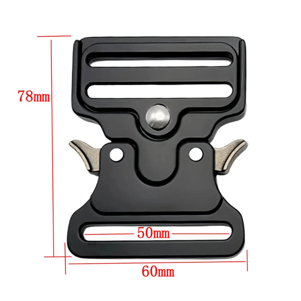 Heavy Duty Tactical Belt 2 inch Quick Release Buckle Military Man Belt Buckles