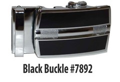 Men&rsquo;s Belt Buckle Auto sliding Self locking ratcheting track line new buckle #92