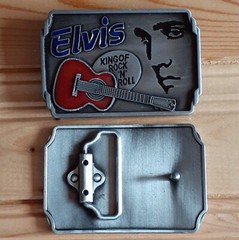 Elvis Retro Music Belt Buckle