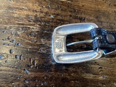 Douglas Magnus James Reid Style Sterling Silver Belt Buckle 31-33-1.25/.75”✅