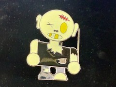 Zombie Boy Walking Dead Cartoon Style Enameled Cosplay New Belt Buckle