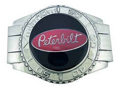 Peterbilt Trucker Tractor Owner Operator Belt Buckle Western Cowboy Rodeo Texas