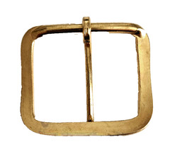 Men&rsquo;s Gold Tone Metal Belt Buckle 2 in x 1 5/8 in Fits 1 1/2 in Belt