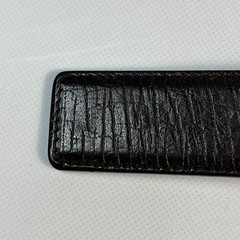 GUCCI Pre-Owned Belt Sherry Line Silver Buckle Leather