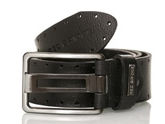 Redbridge Jeans men&rsquo;s leather belt genuine leather belt premium 4.4 wide