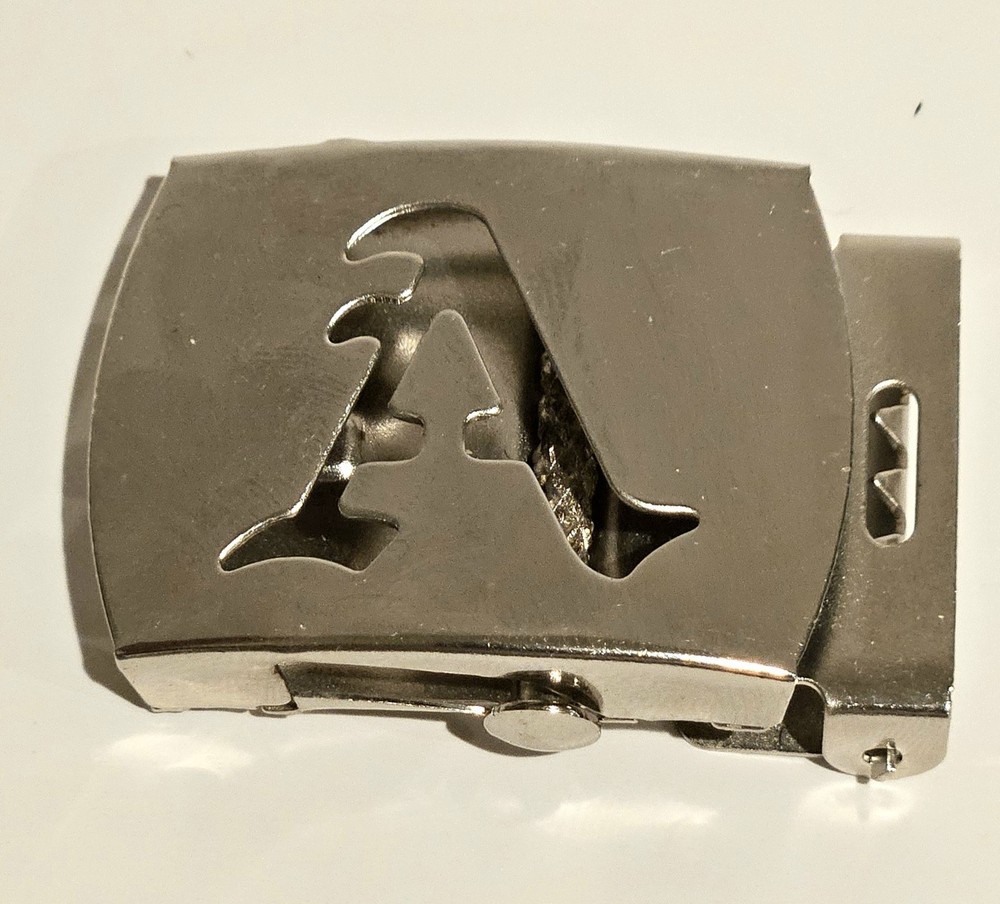 Old English Initial Belt Buckle A To Z Silver Metal Letter Buckle Only