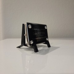 Louis Vuitton Inventeur Belt Buckle Missing Screw Black Silver