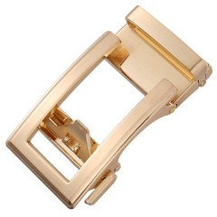 Men Alloy Automatic Buckle Casual Ratchet Belt Buckle for 3.3-3.5cm Wide belt