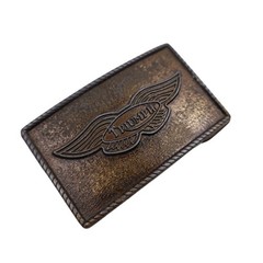 Vintage Triumph Motorcycles Crest Belt Buckle