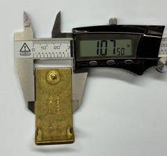 1&Prime; Solid Brass Belt Buckles
