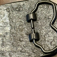 Belt Buckle Mens OS Brass Vintage Deer Wildlife Hunting Fair Outdoor