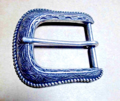 Western Belt Buckle kit with belt keeper 4 belt posts and Century Buckle Canada