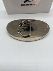 Vintage North American Hunting Club Life Member Eagle Belt Buckle NIB