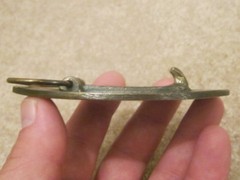 Vintage 70&rsquo;s Honda Dirt Bike Men&rsquo;s Belt Buckle