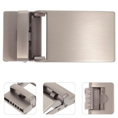 1Pc Scratch Resistant Automatic Belt Buckle for Men&rsquo;s Formal Attire