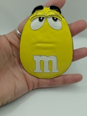 Mars Yellow M & M&rsquo;s Belt Buckle-2011