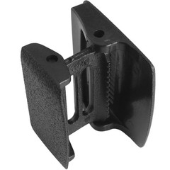 LUORNG 38cm Plastic Buckle 4PCS Black Nylon Canvas Web Belt 58×46.5mm,