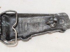 4 Retro Vtg Transportation Bus Belt Buckles. Bergomot Great American Buckle Co.