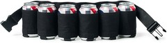 Redneck 6 Pack Beer & Soda Can Holster Belt – BLACK