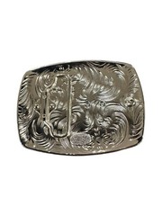 Mexico Cowboy Western belt Buckle Hebilla Vaquera Con Bandera Mexico