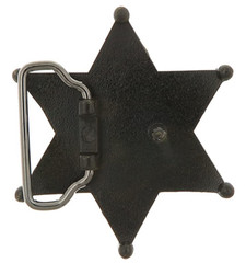Bronze Sheriff Badge Star Metal Fashion Belt Buckle