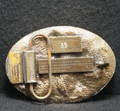 WJ15161 VINTAGE 2002 **WALNUT VALLEY FESTIVAL** BLUEGRASS MUSIC MENS BELT BUCKLE