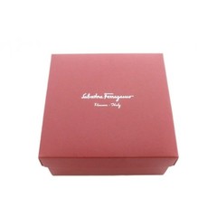 Salvatore Ferragamo Belt Suede Leather Gancini 85 Navy