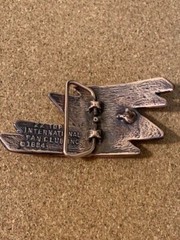 ZZ Top Belt Buckle Key Chain Metal Strong Sturdy Copper